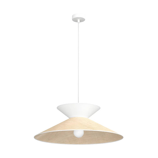 Emibig Softa Pendellampa Ø50 cm, Vit