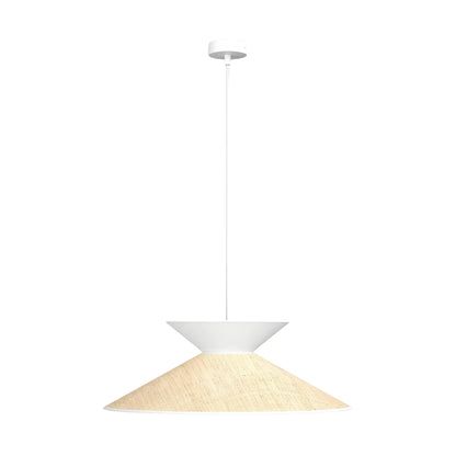 Emibig Softa Pendellampa Ø50 cm, Vit