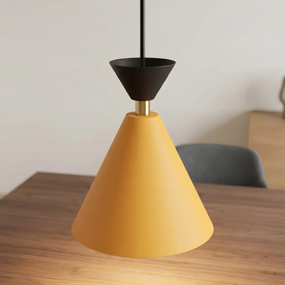 Emibig Klever Pendellampa 3-ljus 71x16 cm, Orange/Svart
