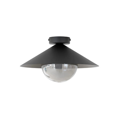 Emibig Mono Taklampa Ø30 cm, Svart