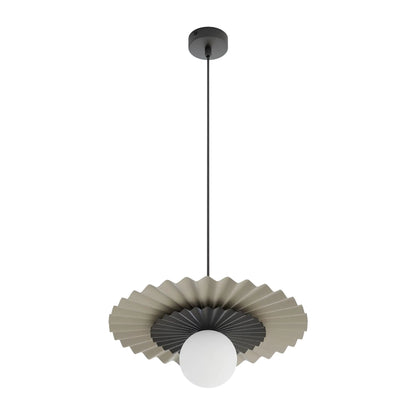 Emibig Umbra Pendellampa Ø35 cm, Svart/Beige