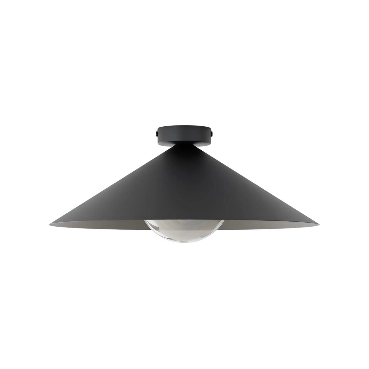 Emibig Mono Taklampa Ø40 cm, Svart