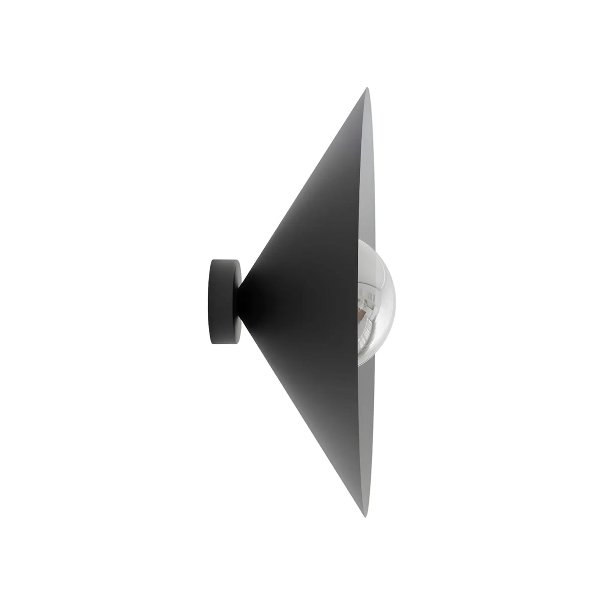 Emibig Mono Vägglampa 40x17 cm, Svart