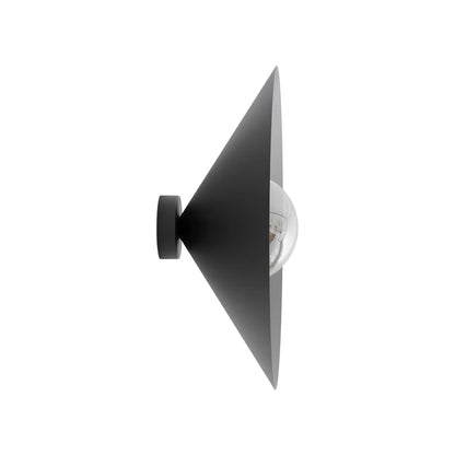 Emibig Mono Vägglampa 40x17 cm, Svart