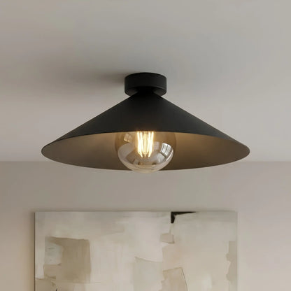 Emibig Mono Taklampa Ø40 cm, Svart