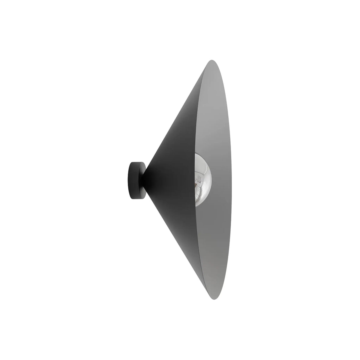 Emibig Mono Vägglampa 50x18 cm, Svart