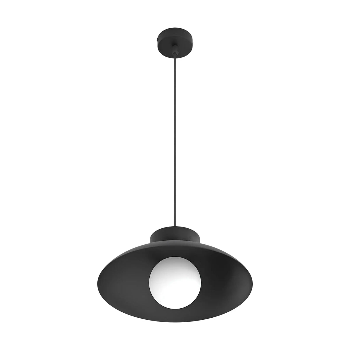 Emibig Mulan Pendellampa Ø30 cm, Svart