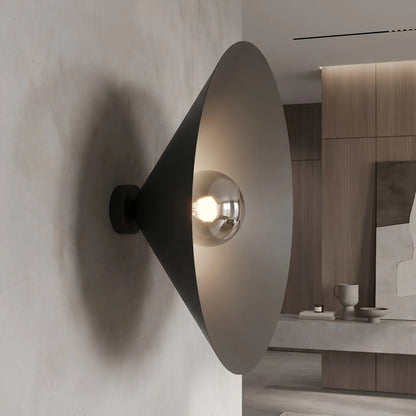 Emibig Mono Vägglampa 50x18 cm, Svart