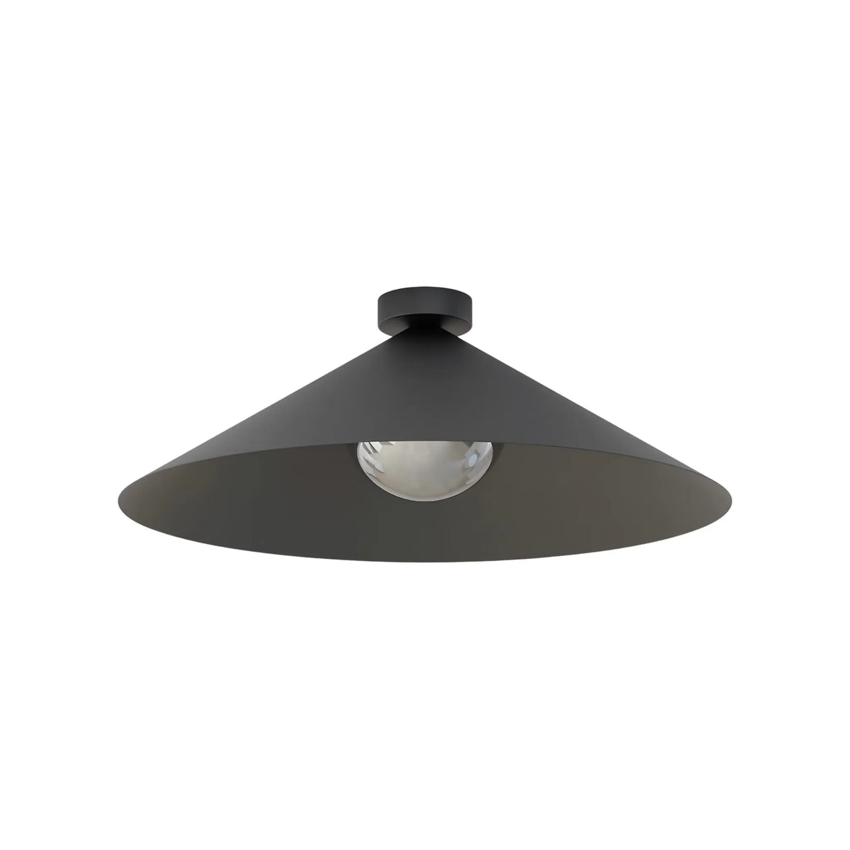 Emibig Mono Taklampa Ø50 cm, Svart