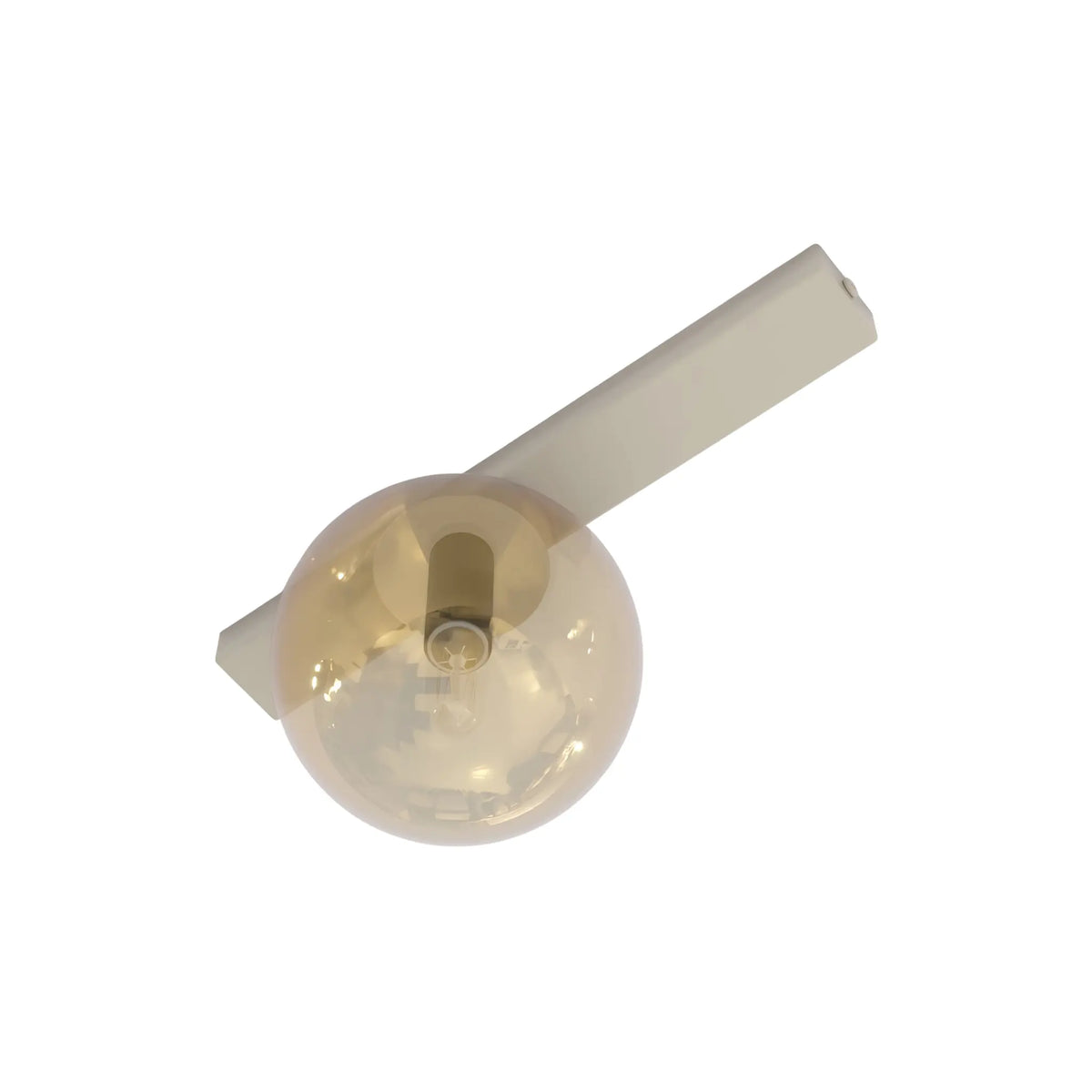 Emibig Fit Taklampa 30x14 cm, Beige