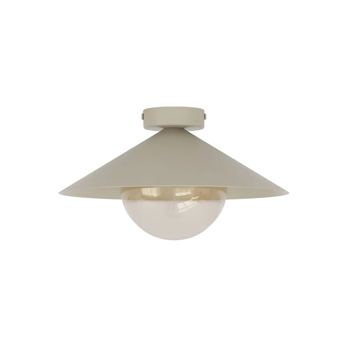 Emibig Mono Taklampa Ø30 cm, Beige
