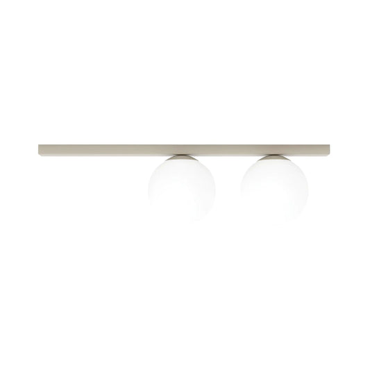 Emibig Fit Taklampa 2-ljus 60x14 cm, Beige