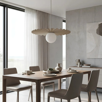 Emibig Umbra Pendellampa Ø35 cm, Beige
