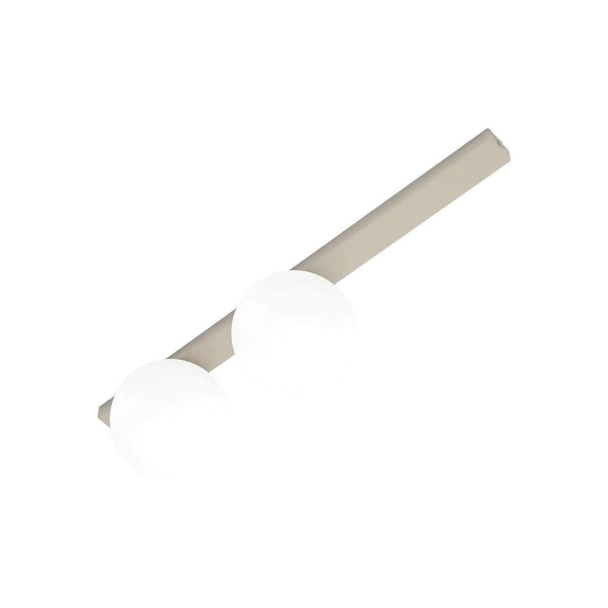 Emibig Fit Taklampa 2-ljus 60x14 cm, Beige