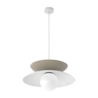 Emibig Nagoya Pendellampa Ø41 cm, Svart/Beige