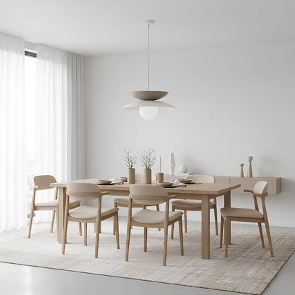 Emibig Nagoya Pendellampa Ø41 cm, Svart/Beige