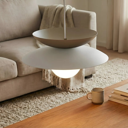 Emibig Nagoya Pendellampa Ø41 cm, Svart/Beige