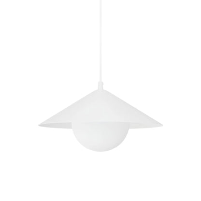 Emibig Mono Pendellampa Ø30 cm, Vit