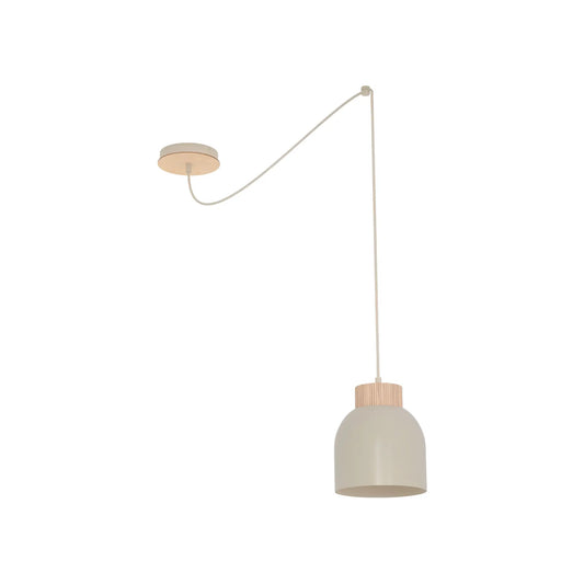 Emibig Kru Pendellampa, Beige