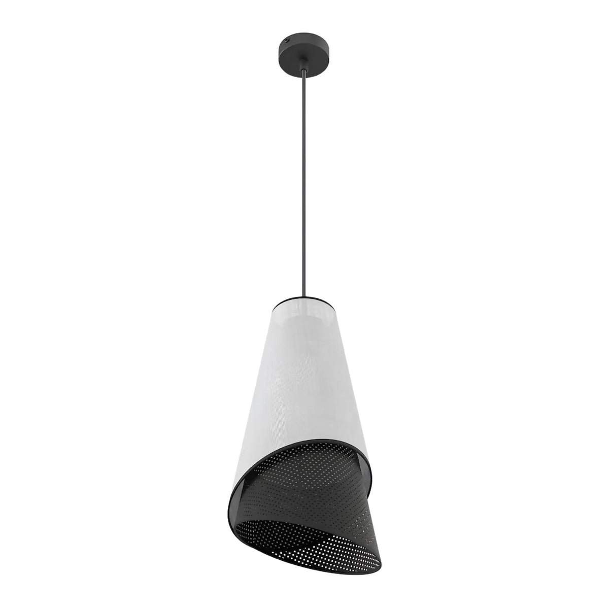Emibig Moda Pendellampa Ø20 cm, Svart/Grå