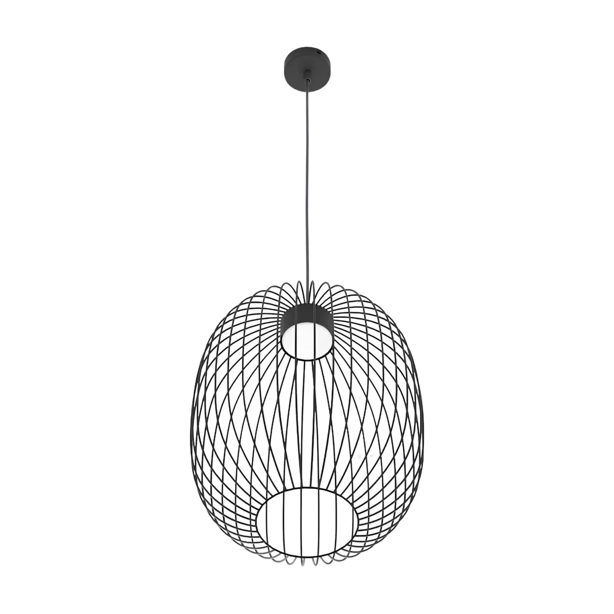 Emibig Mantra Pendellampa Ø33 cm, Svart