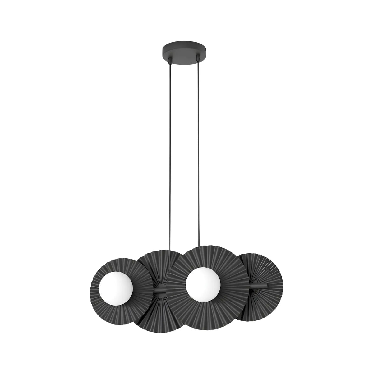 Emibig Umbra Pendellampa 4-ljus 59x20 cm, Svart