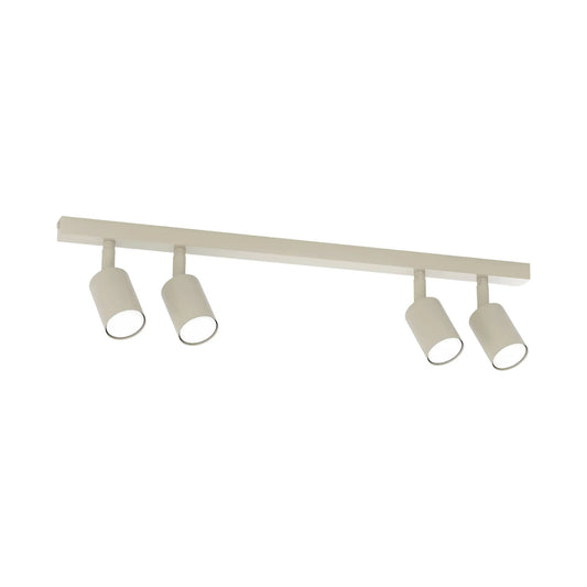 Emibig Flash Taklampa 4-ljus 70x4 cm, Beige