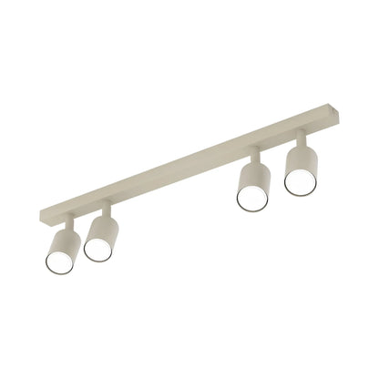Emibig Flash Taklampa 4-ljus 70x4 cm, Beige
