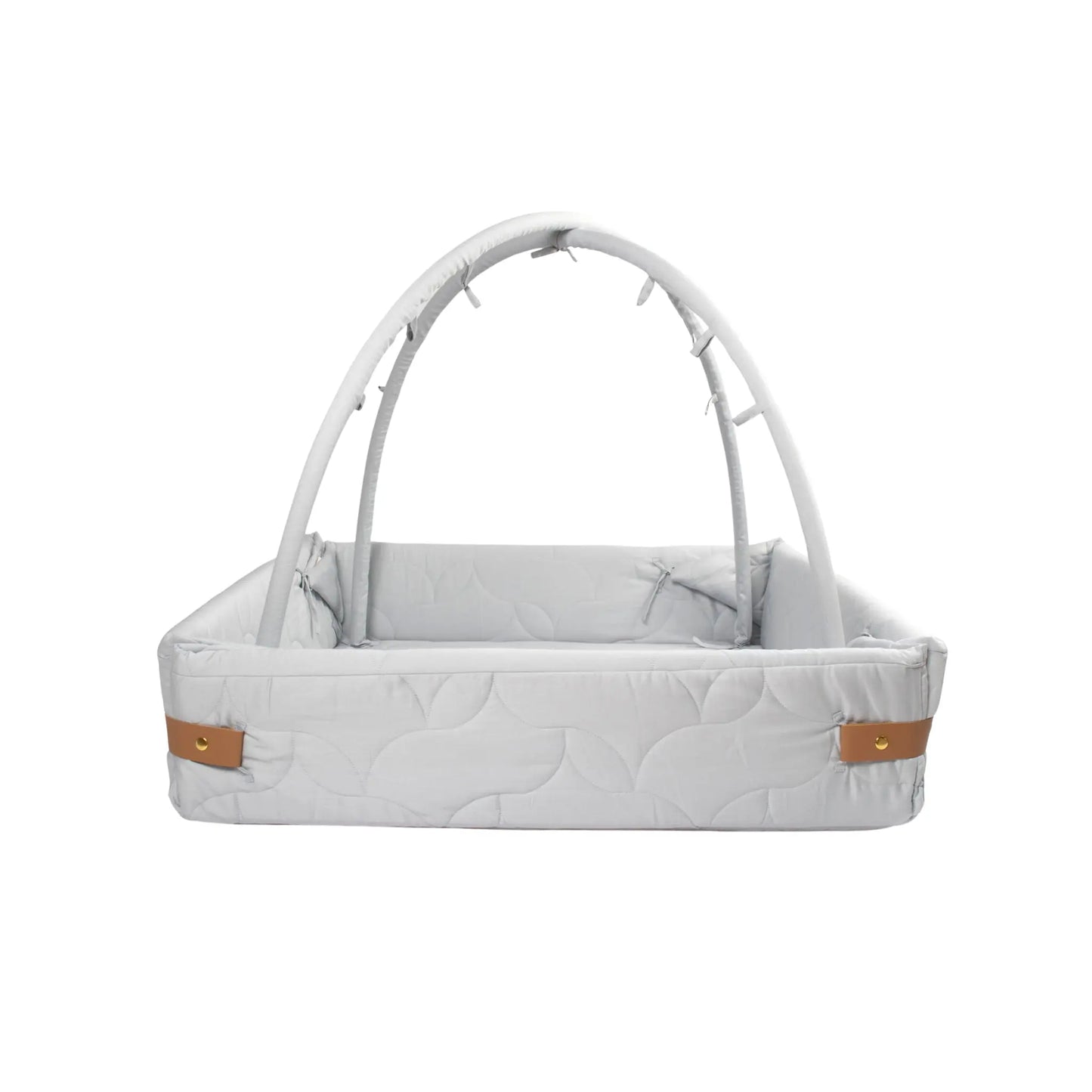 Filibabba Aktivitetsnest Mjuk Quilt, Pearl Blue