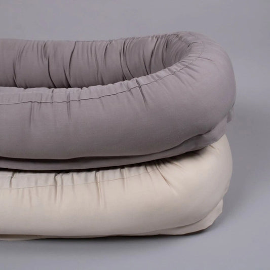 Filibabba Babynest Premium Kapok, Grå