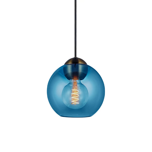 Halo Design Bubbles Taklampa Ø18 cm, Blå