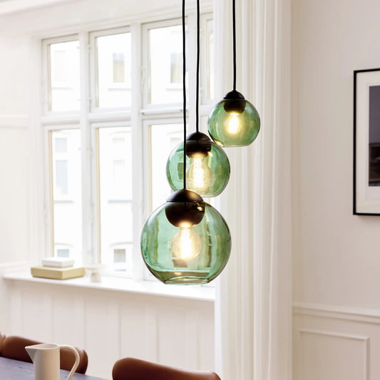 Halo Design Bubbles Mini Taklampa Ø14 cm, Grön