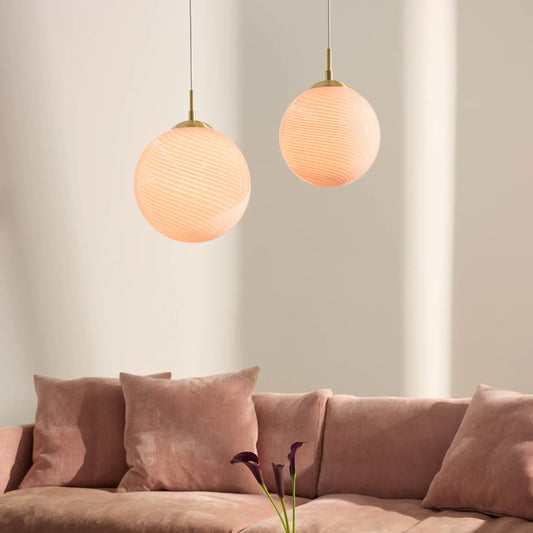 Halo Design Candy Ball Taklampa Ø30 cm, Rosa