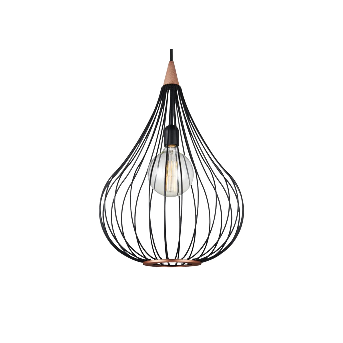 Halo Design Drops Taklampa Ø38 cm, Svart