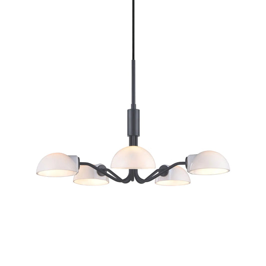 Halo Design Kjøbenhavn Mini Ljuskrona Ø50 cm, Svart