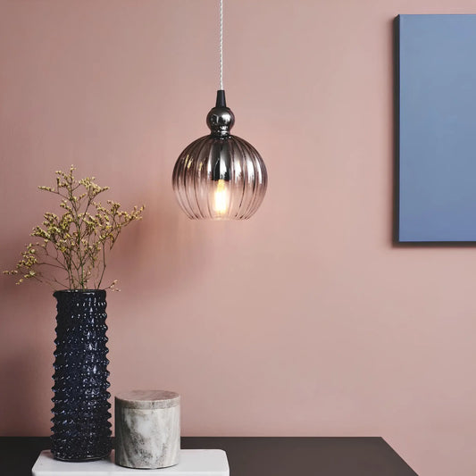Halo Design Ball Ball Taklampa Ø25 cm, Smoke