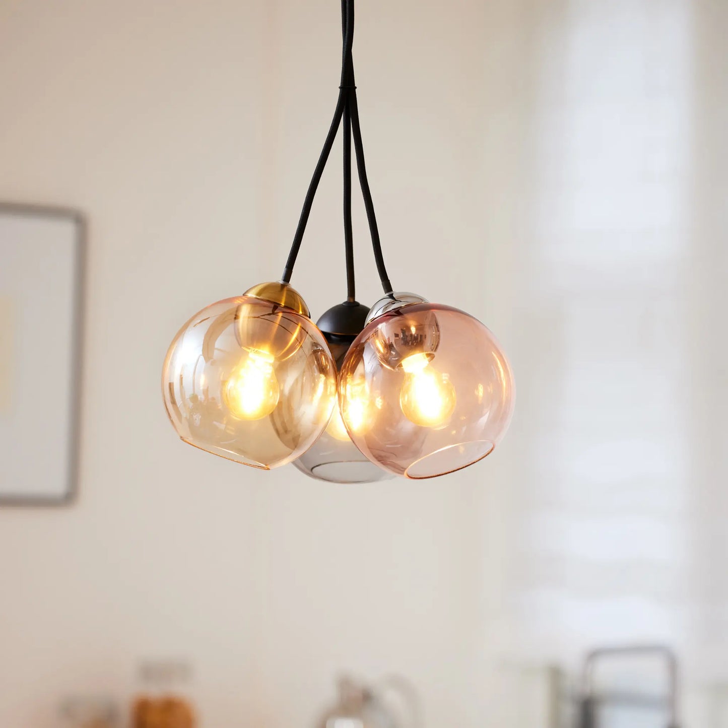 Halo Design Bubbles Taklampa Mini Ø14 cm, Amber