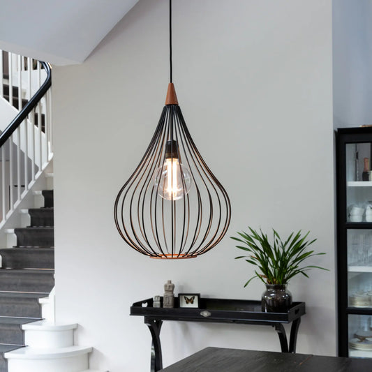 Halo Design Drops Taklampa Ø38 cm, Svart