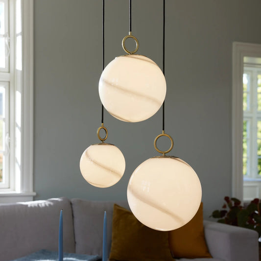 Halo Design Stockholm Taklampa Ø25 cm Marble Grey