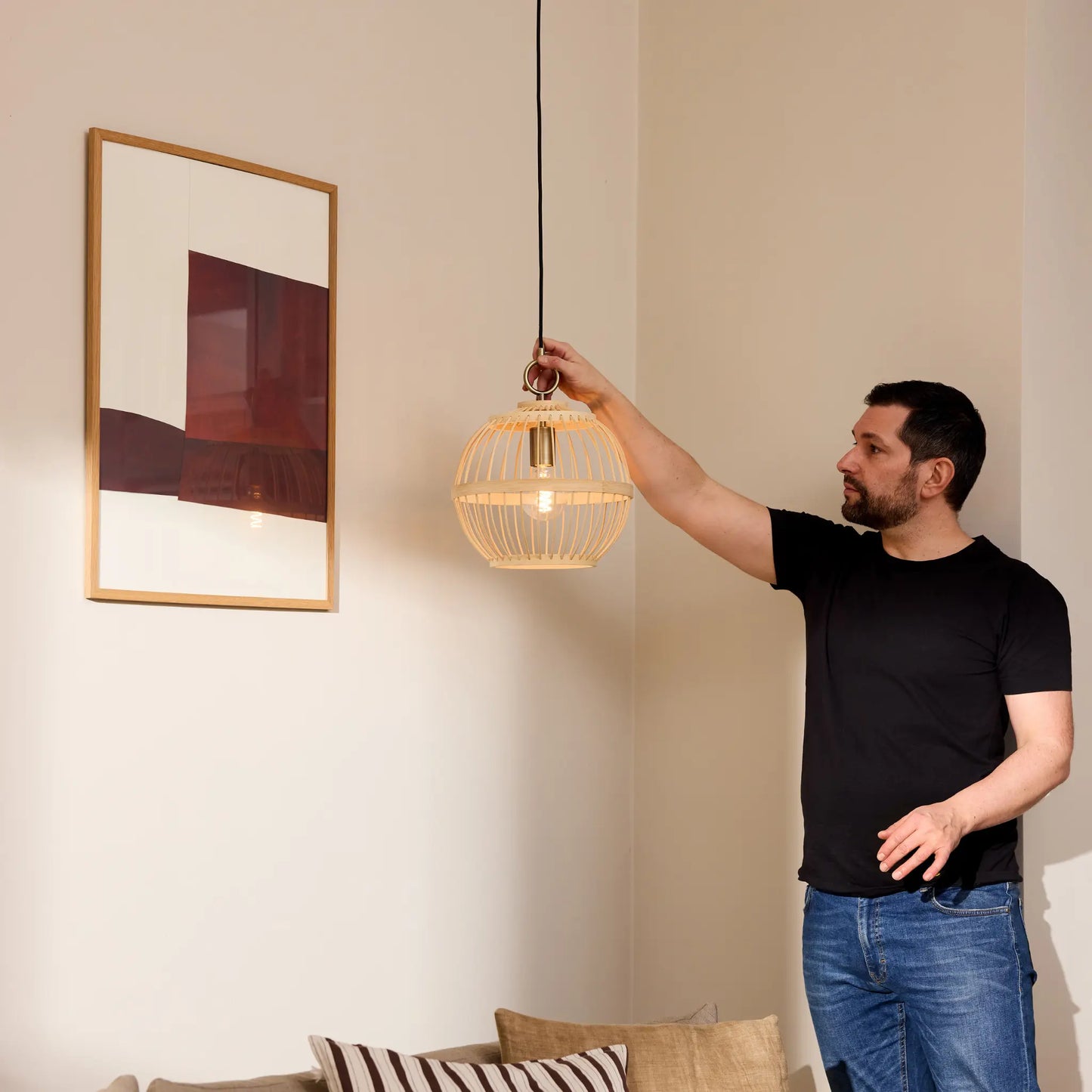 Halo Design Stockholm Nordic Edition Taklampa Ø30 cm Nature