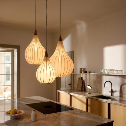 Halo Design Drops Textile Taklampa Ø38 cm White