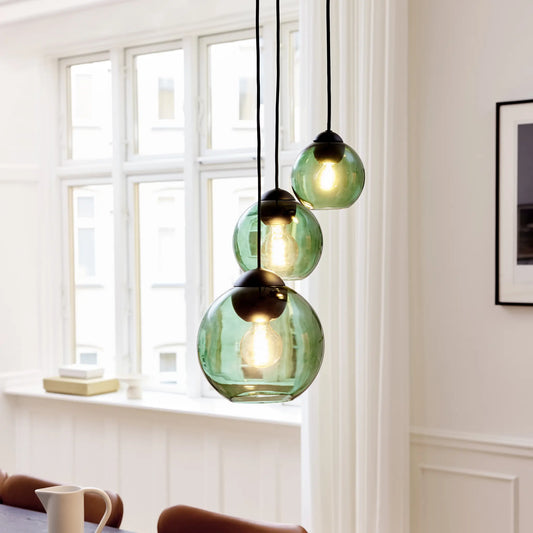 Halo Design Bubbles Taklampa Ø24 cm, Grön