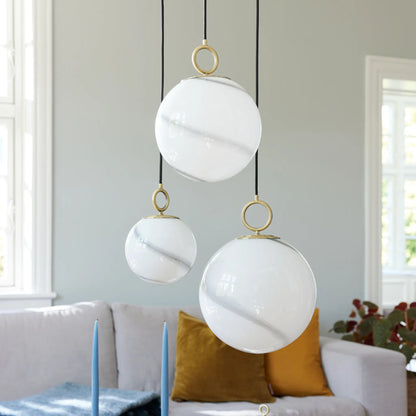 Halo Design Stockholm Taklampa Ø30 cm Marble Grey