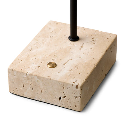 Halo Design Question Portabel Bordslampa, Svart Antikmässing Opalglas