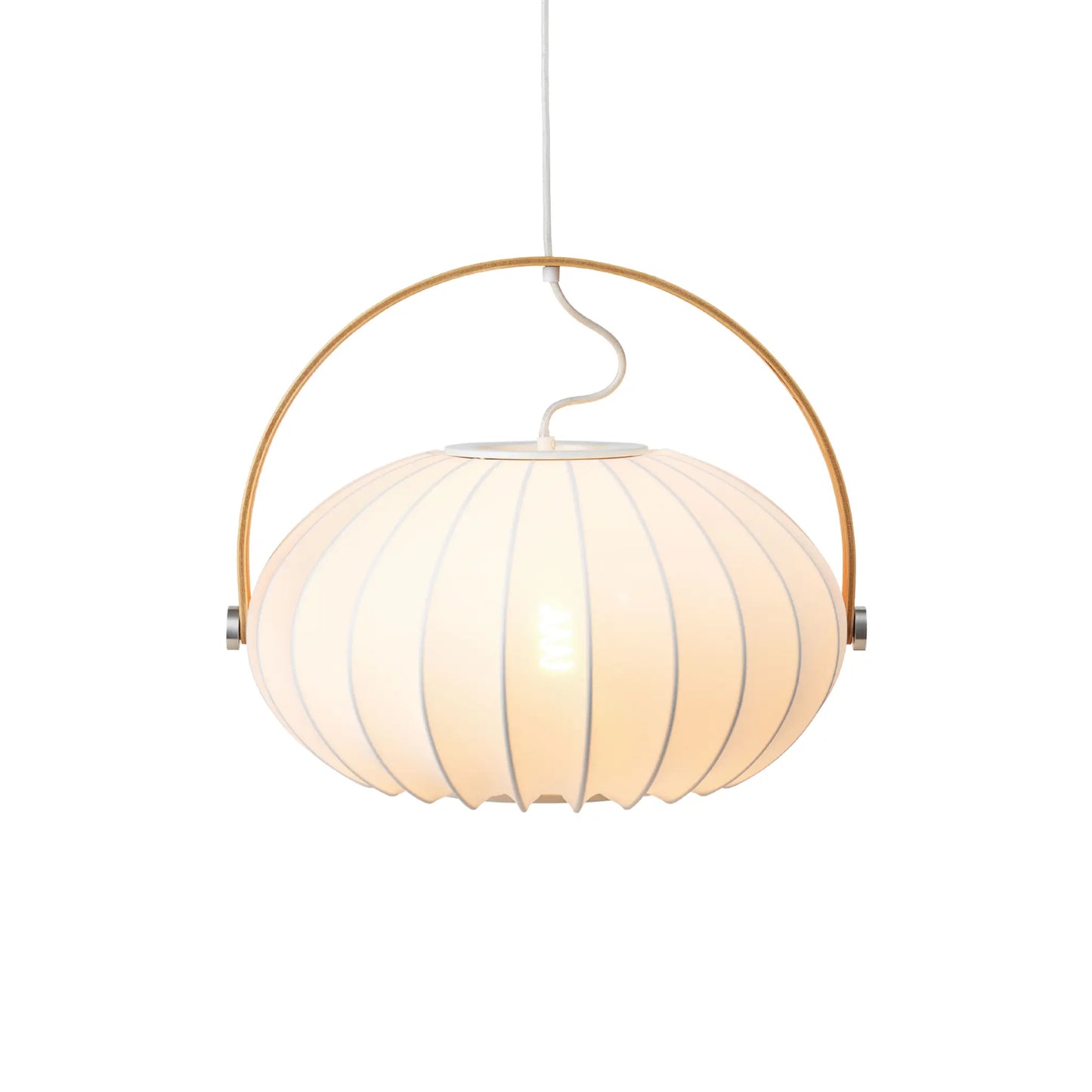 Halo Design DC Taklampa Textil Ø40 cm, Satin White