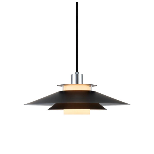 Halo Design Rivoli Taklampa Ø40 cm- Svart/Chrom