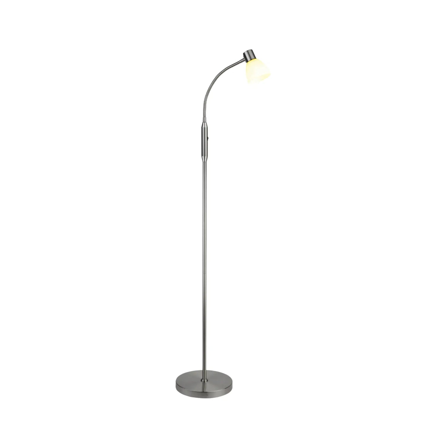 Halo Design Hudson Golvlampa 1 Ljuskälla, Svart/Chrom
