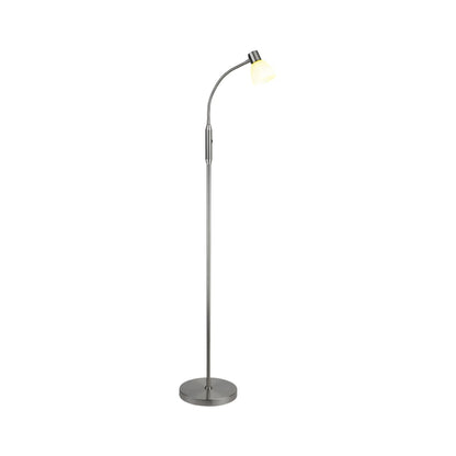 Halo Design Hudson Golvlampa 1 Ljuskälla, Svart/Chrom