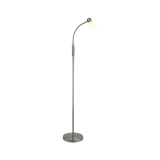 Halo Design Hudson Golvlampa 1 Ljuskälla, Svart/Chrom