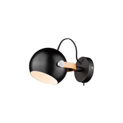 Halo Design DC Vägglampa Ø12 cm, Svart